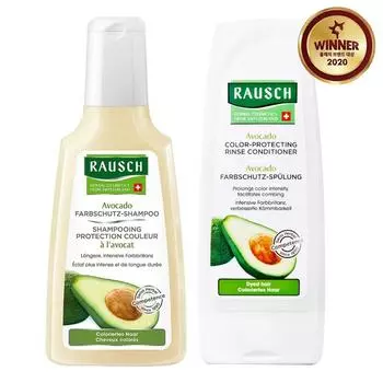 Rausch Avovado Шампунь и кондиционер для защиты цвета, набор 200 мл
