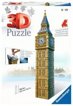 Ravensburger 3D Puzzle 216 Piece Big Ben 12554 8