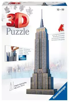Ravensburger 3D Puzzle Эмпайр-стейт-билдинг 12553 1