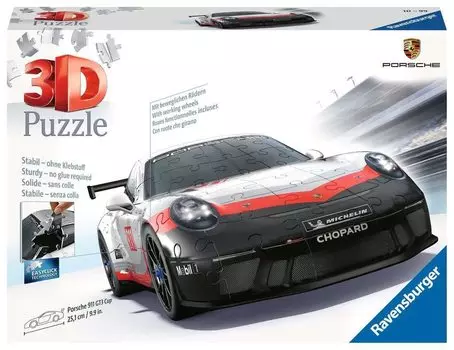 Ravensburger 3D Puzzle Piece Porsche 911GT3 3D Puzzle [108 Cup]