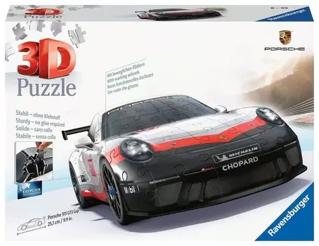 Ravensburger 3D Puzzle Porsche 911GT3 Cup Car 108 деталей 11557 0 3D Puzzle