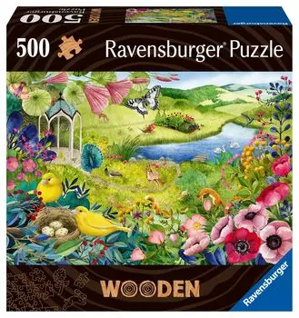 Ravensburger Деревянный пазл Дикий сад 500 Пазл 17513 0 (Деревянные головоломки)