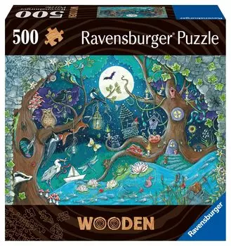 Ravensburger Деревянный Пазл Фэнтезийный Лес 500 Пазл Пазл 17516 1 (Деревянные головоломки)