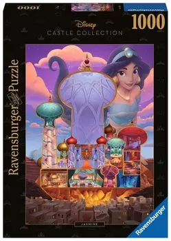 Ravensburger Disney Castle Collection Jasmine Ravensburger Disney CASTLE COLLECTION JASMINE Пазл 1000 деталей 50 см x 70 см 173303 3303, [Товар]