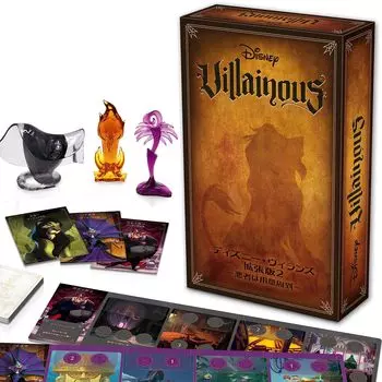 Ravensburger [Disney Villains Expansion Edition 2 - Плохие парни хорошо подготовлены] (Полная японская версия) 27530 4 Настольная игра (карточная игра)