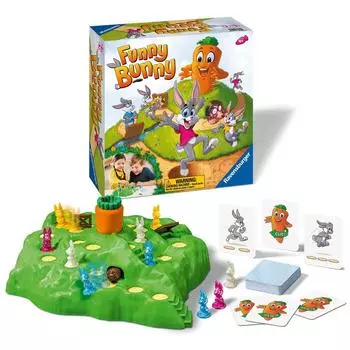 Ravensburger Funny Bunny 21558 4 Board Game Toy Sugoroku Instruction Manual Ages 4 and up Children s [Japanese Included]