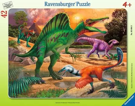Ravensburger Jigsaw Puzzle 05094 9 Dinosaurs Walking on the Earth (42 pieces)