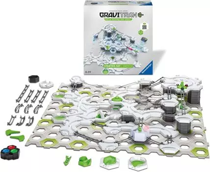Ravensburger Marble Run GraviTrax POWER стартовый набор 27274 7 (Игрушка для наклона) (Мощность GraviTrax)
