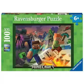 Ravensburger Minecraft Jigsaw Puzzle 100 Piece Minecraft 3338 [Item]