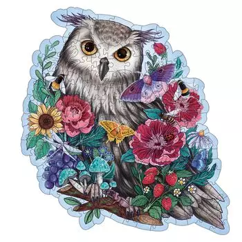 Ravensburger Wood Puzzle Mysterious Owl 150 Puzzle Jigsaw 17511 6 (Wooden Puzzle)