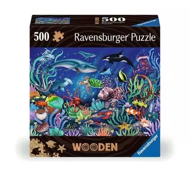 Ravensburger Деревянный пазл Под морем 500 Пазл 17513 0 (Деревянные головоломки)