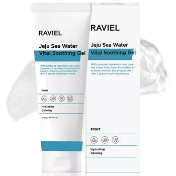Raviel Jeju Seawater Vital Soothing Gel, 1 pack, 150ml