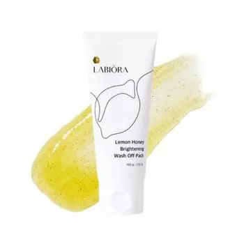 Raviola Bae Jong-ok Lemon Honey Pack отшелушивающая смываемая маска 100 г, 1 шт.