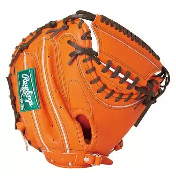 Rawlings Adult Baseball Glove Rigid HOH PREMIUM GH4FHPJLF Orange Size 33 inches pitchers hand [For Catcher] For right-handed (left worn)