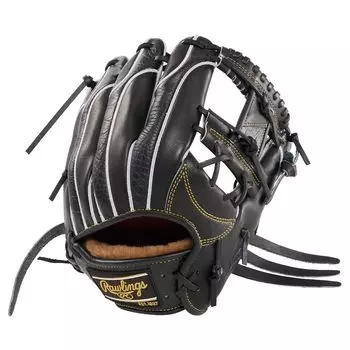 Rawlings Adult Baseball Glove Rigid PRO PREFERRED Wizard Embossed GH4FPW2N52MG Size inches throwers hand [For Infielders] #02 Black/Croc 11.25 For