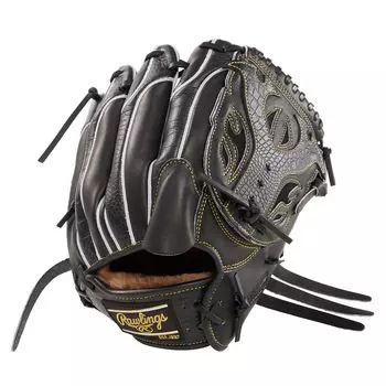 Rawlings Adult Baseball Glove Rigid PRO PREFERRED Wizard Embossed GH4FPW2N54MG Size inches pitchers hand [For Pitchers] #02 Black/Croc 11.5 For
