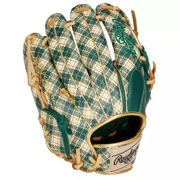 Rawlings Adult Baseball Glove Softball HYPER TECH GRAPHIC GR4FHTGN62 Dark Green Size inches throwers hand [For Infielders] -Tartan Check- 11.25 For темно-зеленого