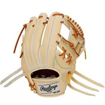 Rawlings Baseball Adult Glove Hardball HOH JAPAN GH4FHJH52 Camel Size inches throwers [For Infielders] 11.25 For right-handed (left-handed wear)