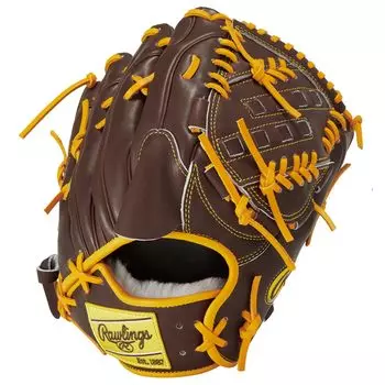 Rawlings Baseball Adult Right Thrower Hand Glove Softball PRO EXCEL Wizard COLORS Chocolate Size GR4FHW2CA15MG (Left Worn) HOH(R) #02 [Pitcher] 11.75 шоколадный