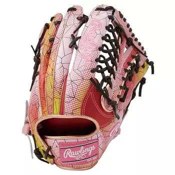 Rawlings Baseball Adult Softball GRAPHIC 2023 Size 13 GR3FHGY70 throwers HOH® [For Outfielder] Scarlet/Pink For right-handed