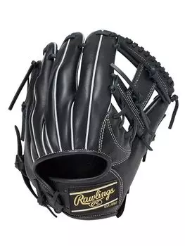 Rawlings Baseball Adult Softball HYPER TECH DEEP WELL POCKET Size GR3FHTDW4 Black throwers [For Infielders] 11.5 For right-handed