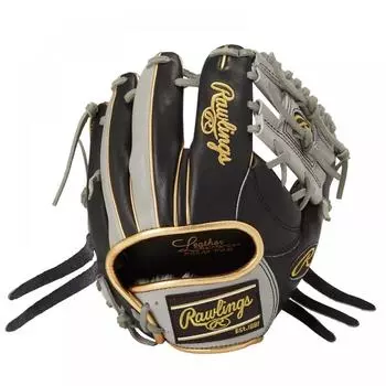 Rawlings Бейсбол для взрослых Тренировочные жесткие GAMER TRAINING [Для тренировок] Размер T GH4FGTK4T ЧерныйСерый Размер T Для левшей (ношеная правая рука)