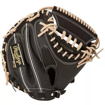Rawlings Baseball Glove Adult Hardball HOH BREAK THE MOLD Size 33 GH2FHBJMF Black throwers [Catcher s Mitt] For right-handed