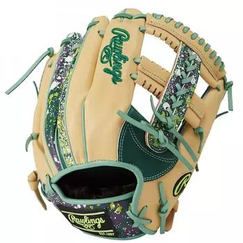 Rawlings Baseball Glove Adult Softball HOH BLIZZARD & Wizard #01 [For Infielders] Size 11.25 GR3HON52MG Dark Green For right-handed throwers