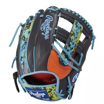 Rawlings Baseball Glove Adult Softball HOH BLIZZARD Wizard Size GR3HOCK4MG Orange throwers & #01 [For Infielders] 11.5 For right-handed
