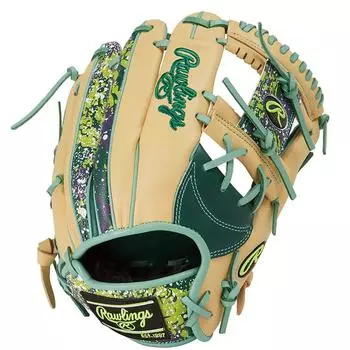 Rawlings Baseball Glove Adult Softball HOH BLIZZARD Wizard Size GR3HON52MG Dark Green throwers & #01 [For Infielders] 11.25 For right-handed