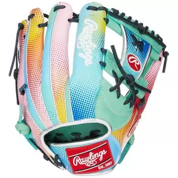 Rawlings Baseball Glove Adult Softball HOH Graphic Paradise [For Infielders] Size 11.25 GR4HGN62 Mint For right-handed pitchers