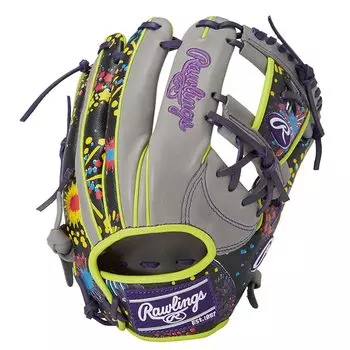 Rawlings Baseball Glove Adult Softball HOH GRAPHIC Size GR2FHGN62 Gray throwers [For Infielders] 11.25 For right-handed