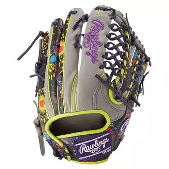 Rawlings Baseball Glove Adult Softball HOH GRAPHIC Size 13 GR2FHGY70 Gray throwers [For Outfielders] For right-handed