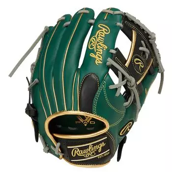Rawlings Baseball Glove Adult Softball HYPER TECH COLOR SYNC Size GR3FHTCN62 Dark throwers [For Infielders] 11.25 Green/Black For right-handed