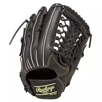 Rawlings Baseball Glove Adult Softball HYPER TECH DEEP WELL POCKET Size GR4HTDW7 Black pitchers [For Outfielders] 12.25 For right-handed