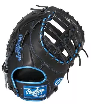 Rawlings Baseball Glove Adult Softball METALLIC Throwing Blue Size GR3FHM3ACD HOH(R) [For First] For Left-handed Black/Royal 12.5