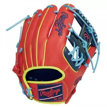 Rawlings Baseball Glove Adult Softball MLB Color Sync COLOR SYNC [For Infielders] Size 11.5 GR4HMCK4H NavyScarlet For right-handed pitchers
