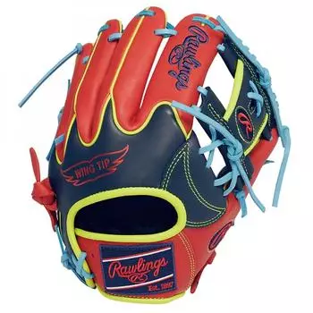 Rawlings Baseball Glove Adult Softball MLB Color Sync COLOR SYNC [For Infielders] Size 11.25 GR4HMN52W NavyScarlet For right-handed pitchers