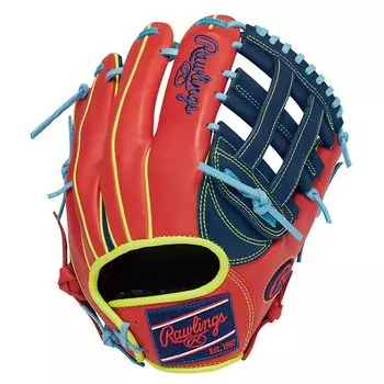 Rawlings Baseball Glove Adult Softball MLB Color Sync COLOR SYNC Size GR4HM934FS pitchers [For Infielders] 11.5 Navy/Scarlet For right-handed