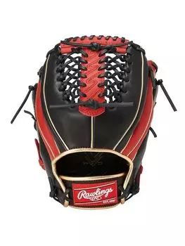 Rawlings Бейсбол для взрослых Софтбол HYPER TECH ЦВЕТ ЗОЛОТОЙ Hyper Tech Цвет Золотой Размер GRXFHTCALR [Для бросков двумя руками] 12.0 Черный/Алый