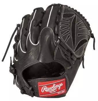 Rawlings Перчатки бейсбольные мягкие для взрослых HYPER TECH R2G GR5HTA15W черные [для питчеров] Размер 11,75 *Для питчеров-правшей (носится на левой руке)
