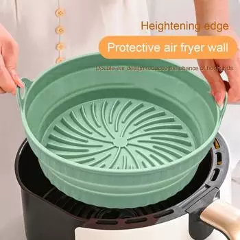 Равномерная нагревательная фритюрница Широко используемая поставка многоцветных аэрофритюрниц Square серый