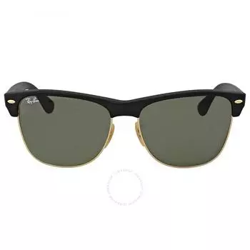 Ray Ban Clubmaster Oversized Green Classic G 15 Unisex Sunglasses RB4175 877 57