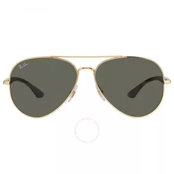 Ray Ban Green Aviator Unisex Sunglasses RB3675 001 31 58