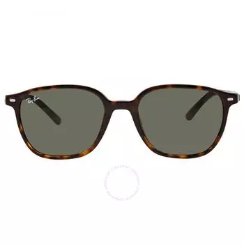 Ray Ban Leonard Green Classic G 15 Square Unisex Sunglasses RB2193 902 31 51