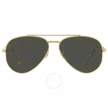 Ray Ban New Aviator Зеленые солнцезащитные очки-авиаторы унисекс RB3625 919631 58