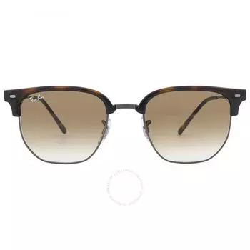 Ray Ban New Clubmaster Clear Gradient Brown Unisex Sunglasses RB4416 710 51 51