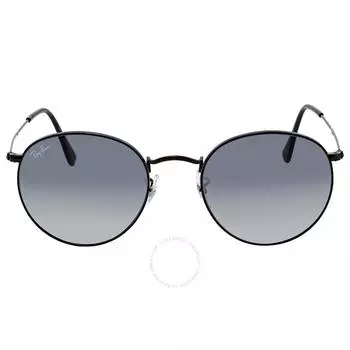 Ray Ban Round Flat Lenses Grey Gradient Unisex Sunglasses RB3447N 002 71 53
