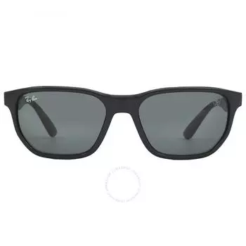 Ray Ban Scuderia Ferrari Темно-зеленые мужские солнцезащитные очки неправильной формы RB4404M F68371 57