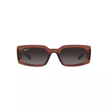 Ray-Ban Солнцезащитные очки RB4395F KILIANE ПРОЗРАЧНАЯ КОРИЧНЕВАЯ Оправа СЕРЫЙ ГРАДИЕНТ POLAR Линза 54